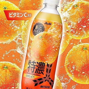 Amazon.co.jp: アサヒ飲料 三ツ矢 特濃オレンジスカッシュ PET